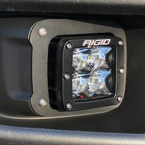 Ford Ranger Off-Road Fog Light Kit - Ford Racing - D-Series Pro Spot LED - `19-`20